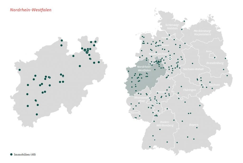 Carestone Standorte Nordrhein-Westfalen
